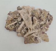 Collectable Rocks and Minerals Zeolite on Fluorite Collectable Rocks and Minerals Zeolite on