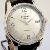 Eterna / 7630.41 - Gentlmen's Steel Wrist Watch