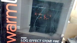 WARM LITE 200w stove fire working customer returns