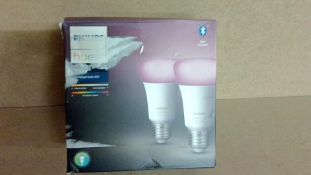 PHILIPS hue 2x single bulb E27