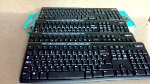 Selection of logitec keybords 270 11 in total