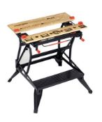 (5N) 1x Black & Decker Workmate WM825-HOHGB RRP £85.99