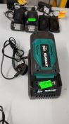 (11F) 1x Qualcast 36V Battery & Charger.