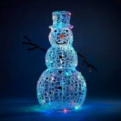 (5M) 11x Christmas / Lights Items. 3x 2000 LED Timer Compact Lights Warm Light RRP £50 Each. 1x 10