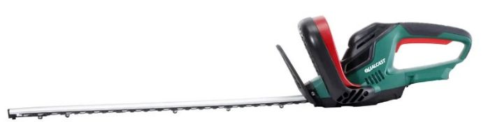 (4A) 7x Items. 1x Qualcast Hedge Trimmer (No Battery Or Charger). 1x Powerbase Hedge Trimmer (No Ba