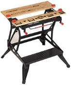 (5N) 1x Black & Decker Workmate WM825-HOHGB RRP £85.99. (No Box)