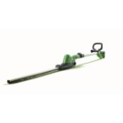 (4K) 3x Items. 1x Powerbase Cordless Pole Hedge Trimmer RRP £99. 1x Powerbase 40V Cordless Chainsaw