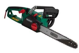 (10J) 1x Qulacast Oregon Power Sharp 2000W Electric Chainsaw RRP £150. (Ex-Display – As New).