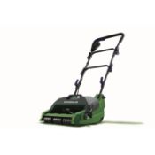 (5H) 3x Powerbase Items. 1X 32cm 400W Elecgtric Cylinder Lawn Mower. 1x 34cm 1400W Electric Rotary