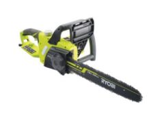 (10J) 1x Ryobi 1900W 35cm Bar Chainsaw RRP £99. (Ex-Dsplay Item – As New)