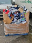 (CAN) Trader Pallet Of Mixed Christmas Lights And Ornaments. Pallet Size Approx 1.2m x 1.2m x 1m Ta