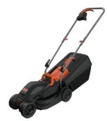 (5K) 2x Black & Decker 32cm 1000W 10M Power Corded Lawnmower & Strimmer RRP £109.99 Each.