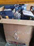 (CAN) Trader Pallet Of Mixed Christmas Lights And Ornaments. Pallet Size Approx 1.2m x 1.2m x 1m Ta