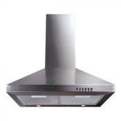 (5G) 1x CDA 60cm Chimney Extractor ECH61SS/3 RRP £125.
