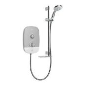 (5E) 2x Items. 1x Mira Play Electric Shower RRP £160. 1x D’Lucci Sensor Switch Shower Square Chrome