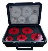 Morse Real Maccoy 6 Piece Large Holesaw Kit with Arboor