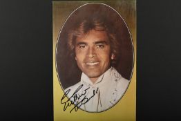 ENGLEBERT HUMPERDINCK Original signature