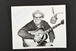 BURL IVES (1909-1995) Original signature