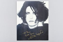 ALISON MOYET Original signature