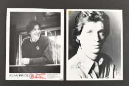 ALAN PRICE & GEORGIE FAME Original signatures