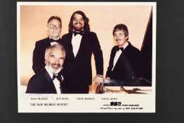 DAVE BRUBECK Original signature