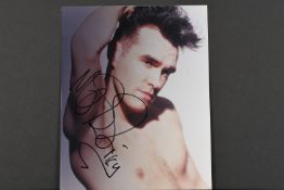 MORRISSEY Signed Photograph