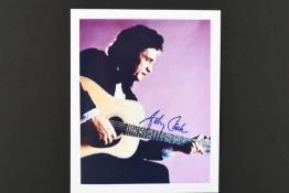 JOHNNY CASH (1932-2003) Original signature