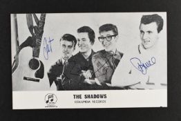 THE SHADOWS Original signature