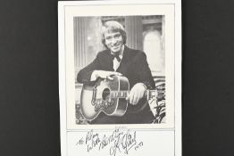 FRANK IFIELD (1930-1985) Original signature