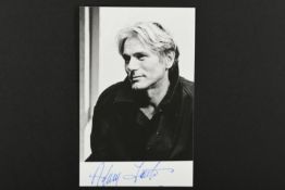 ADAM FAITH (1940-2003) Original signature