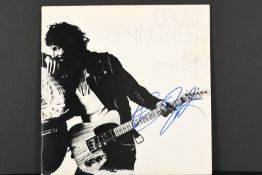 BRUCE SPRINGSTEEN Signed Album Cover