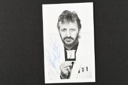 RINGO STARR Original signature