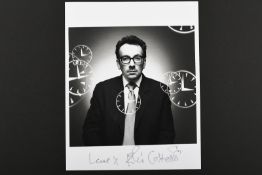 ELVIS COSTELLO Original signature