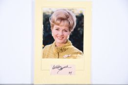 DEBBIE REYNOLDS Original signature