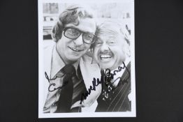 MICHAEL CAINE & MICKEY ROONEY Original signatures