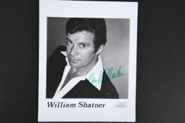 WILLIAM SHATNER Original signature
