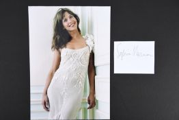 SOPHIE MARCEAU Original signature