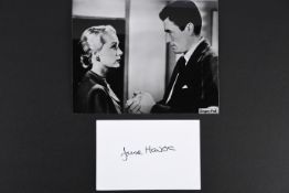 JUNE HAVOC Original signature