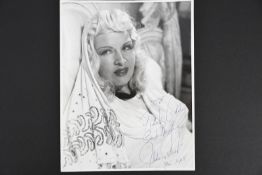 MAE WEST Original signature