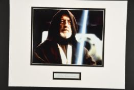ALEC GUINNESS Original signature