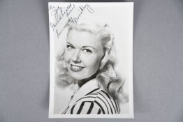 DORIS DAY Original signature