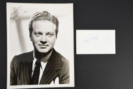 ALFRED DRAKE Original signature