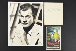 JOSEPH COTTEN Original signature