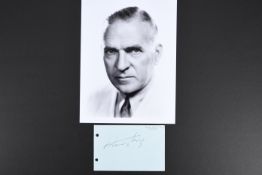 HENRY KING Original signature
