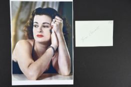 JOAN BENNETT Original signature