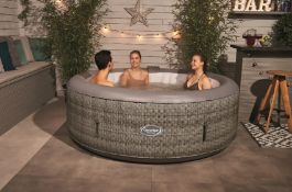 (P1) CleverSpa Florence Hot Tub (6 Person). SKU: 582111. RRP £580.00. 208 x 208 x 65cms. Contents A