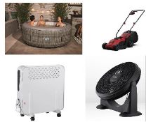 Pallet of Raw Untested Returns - Approx Combined RRP £1,838. Approx 42 Items. 360 BLACK PIR LIGHT x