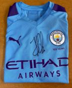 Manchester City Bernardo Silva Signed Shirt