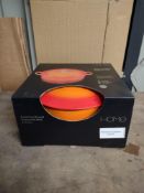 Argos Home 5.3 Litre Cast Iron Casserole Dish - Orange. RRP £50.00 - GRADE U