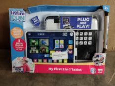 Infinifun 2-in-1 Tablet. RRP £25.00 - GRADE U